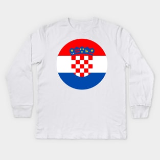 Croatia Kids Long Sleeve T-Shirt